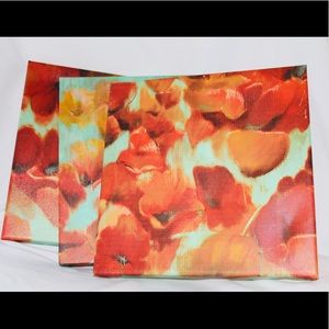 Wall Decor- Set of 3 canvases